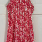 Columbia ‎ Pink Orange Athletic Mini Dress Built in Bra Size Medium Pickleball Photo 0