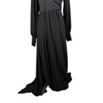 Black Long Sleeve Maternity Photoshoot Gown – Size 2XL, Gothic/Witchy Look Photo 4