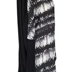 ZARA Basic T-Shirt Special Edition medium long sleeve zip back black and white Photo 2