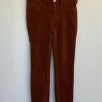 Anthropologie Pilcro & The Letterpress Brown High Rise Corduroy Skinny Pants Size 25 Photo 2