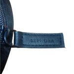 Sephora  mesh round makeup bag black 7” Photo 1