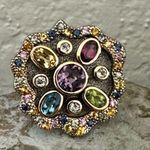 Michelle Albala Sterling Silver & 18k Gold Vermeil Multi Photo 1