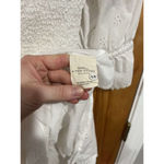 Womens Spell Bo & The Gypsy Organic Cotton Eyelet Mini Dress White Size Small Photo 4