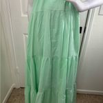 EXPRESS  Tiered Halter Maxi Dress Size Medium 100% Cotton.  #143 Photo 7