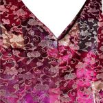 Necessary Objects VTG  90s Y2K Dress Jacquard Floral Patchwork Fairy Size M Photo 6