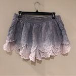 Free People Eyelet Ombré Shorts Photo 1