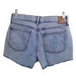 ZARA Blue Cut-off Jean Shorts size 4 Photo 1