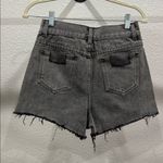 POL Studded Gray Jean Shorts Sz S Photo 2