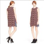 Elizabeth and James FLOWY TUNIC DAYNE BLACK CHERRY BLUE DRESS Photo 2
