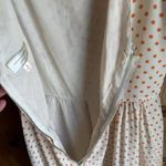 Anthropologie  Moulinette Soeurs Size 8 Silk Orange Polka Dot Fit & Flare Dress Photo 6