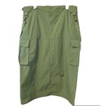 Forever 21 Cargo Skirt w Detachable Suspenders & Pockets in Army Green -… Photo 4