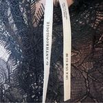 Anthropologie Lace Tulle Maxi Dress Black Size 0 Photo 4