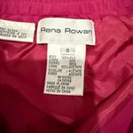 Rena Rowan 100% Silk Skirt Size 8 Magenta Pink Pencil Lined Formal Vintage Photo 3