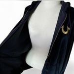 True Religion  Dark Blue Velour Jacket Photo 3
