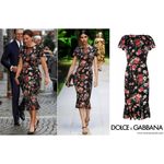 Dolce & Gabbana nwot dolce@gabanna rose print dress Photo 1