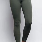 Sage Collective Full Length Green Leggings Size Large Photo 0