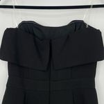 DO+BE  Women's‎ Black Ruffle Overlay Strapless Chic Playsuit Size Medium Photo 9