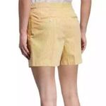 Tory Burch  yellow striped cotton shorts Photo 3