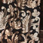 Francescas Miami black and gold dress size small🖤💛NWT Gold Photo 1