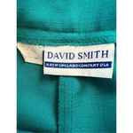 Vintage David Smith Teal Embroidered Floral Strawberry Shorts Size 6 Blue Photo 1