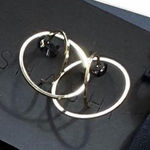 Shashi Double Hoop Earrings‎ Gold Photo 0
