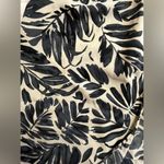 Pink Lily  blue leaf print tie front kimono top nwot Photo 2