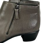 Ecco TOUCH Leather Ankle Booties Gray Taupe Size 39 Photo 4