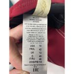 Gottex  Bikini Top Womens USA 10 Red White‎ Contrast Stitch Swim Photo 3