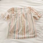 Madewell Village Ruffle Sleeve Shirt Photo 2