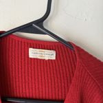 Yarnworks ‎ Sweater Cottage Medium Button Knit Cardigan Classic Ribbed Vintage Photo 3