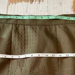 M Missoni Faux Leather Snakeprint Embossed Midi Skirt Olive Green Size 40 US 4 Photo 3