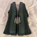 Fashion to figure NEW  Gem Women's Wide Crystal Chunky Black 90s Y2K Loafers 8W Photo 4