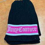 Juicy Couture  Black and White Knit Scarf Photo 0