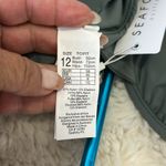 Seafolly  Active Olive Leaf Split Wire Bra/Ring Side Bottom Bikini Photo 13