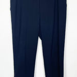 Escada Woman's 40/ US 10 Black High Waisted Cropped Cuffed Career Trouser Pants Photo 0