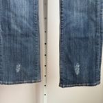 Seven7 sz 30 blue low rise boot cut denim jeans Photo 2