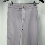 Free People Free People Just Float On Flare Jeans in Lavender Size 26 Photo 2