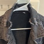 SheIn  distressed denim jacket size Large Photo 8
