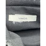 Vince  Bag Women Black Small Straw Tote Shoulder Bag Woven Magnetic Snap Purse Photo 4