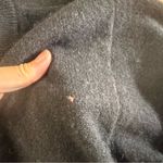 Equipment  Femme LILOU V-NECK CASHMERE SWEATER in True Black 100% Cashmere XSmall Photo 9