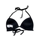Aerie Perky Triangle Bikini Swim Top True Black Padded Lined Size XS Photo 2