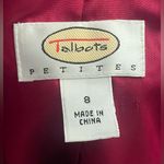 Talbots - Hot pink blazer formal cover‎ up Size 8 Photo 6