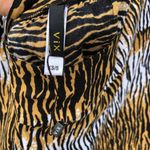 Vix Paula Hermanny Leopard Print Coverup XS/S Tan Photo 6
