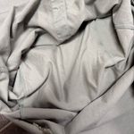 Frank & Eileen Mary Shirtdress Famous Denim Distressed Dress Green Small ALTERED Photo 10