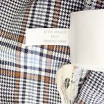 Madewell  Plaid Westlake Shirt Gray Plaid Flannel Size Medium Grunge Casual Boxy Photo 10