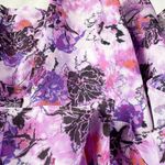 IRO  Minak Sleeveless Ruffle Crop Top Purple Multi Size FR 38 or US 6 Photo 7