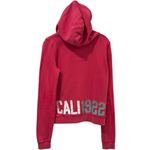 Hollister Y2K Spellout Pink Hooded Pullover Comfort Collegiate Coastal Size M Photo 4