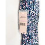 Nanette Lepore  High Low Sleeveless Floral Dress in Blue Size 10 NWT Photo 3