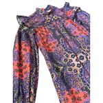 Xirena Nyla Poplin‎ Ruffled Mini Dress Black Opal Size Large Photo 8