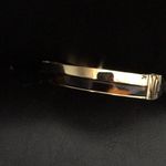 Vince Camuto New  Tortoise & Gold Bangle w Lock Photo 2